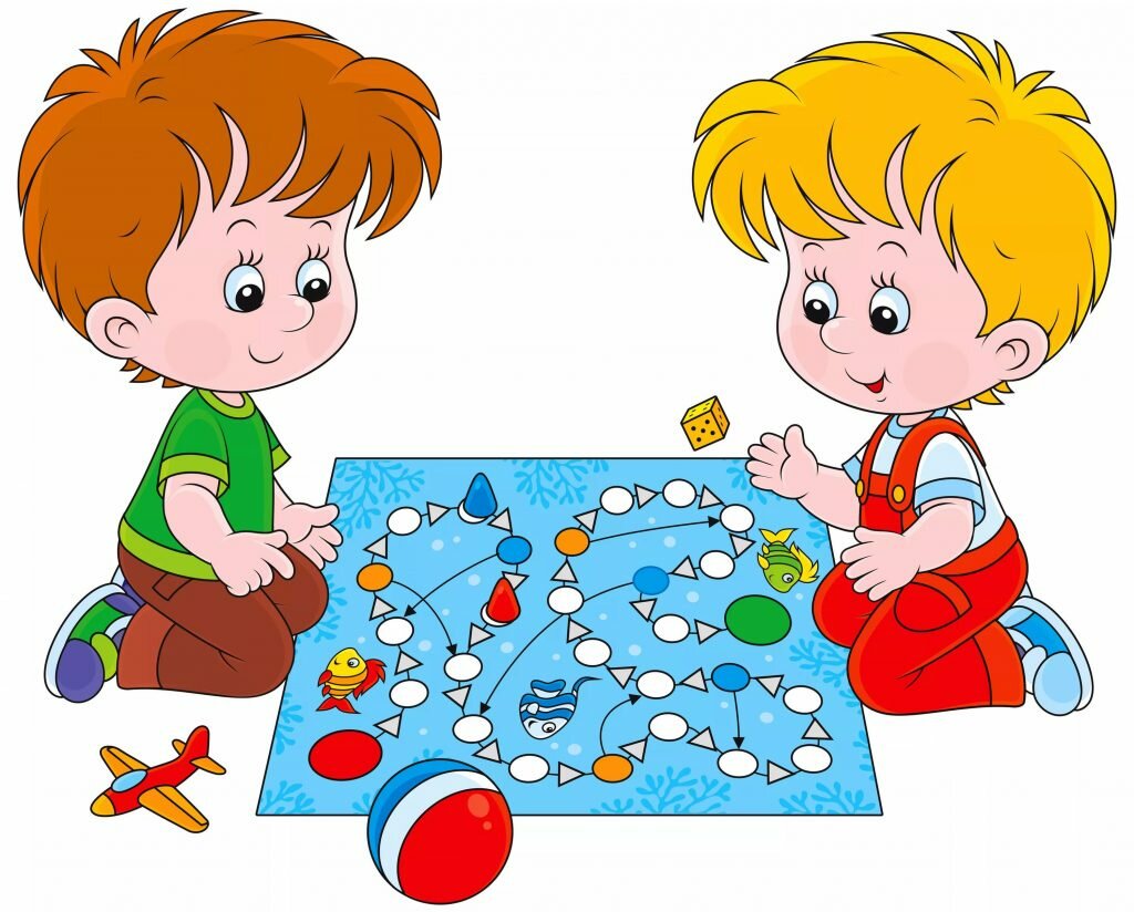 Иллюстрации играющих детей